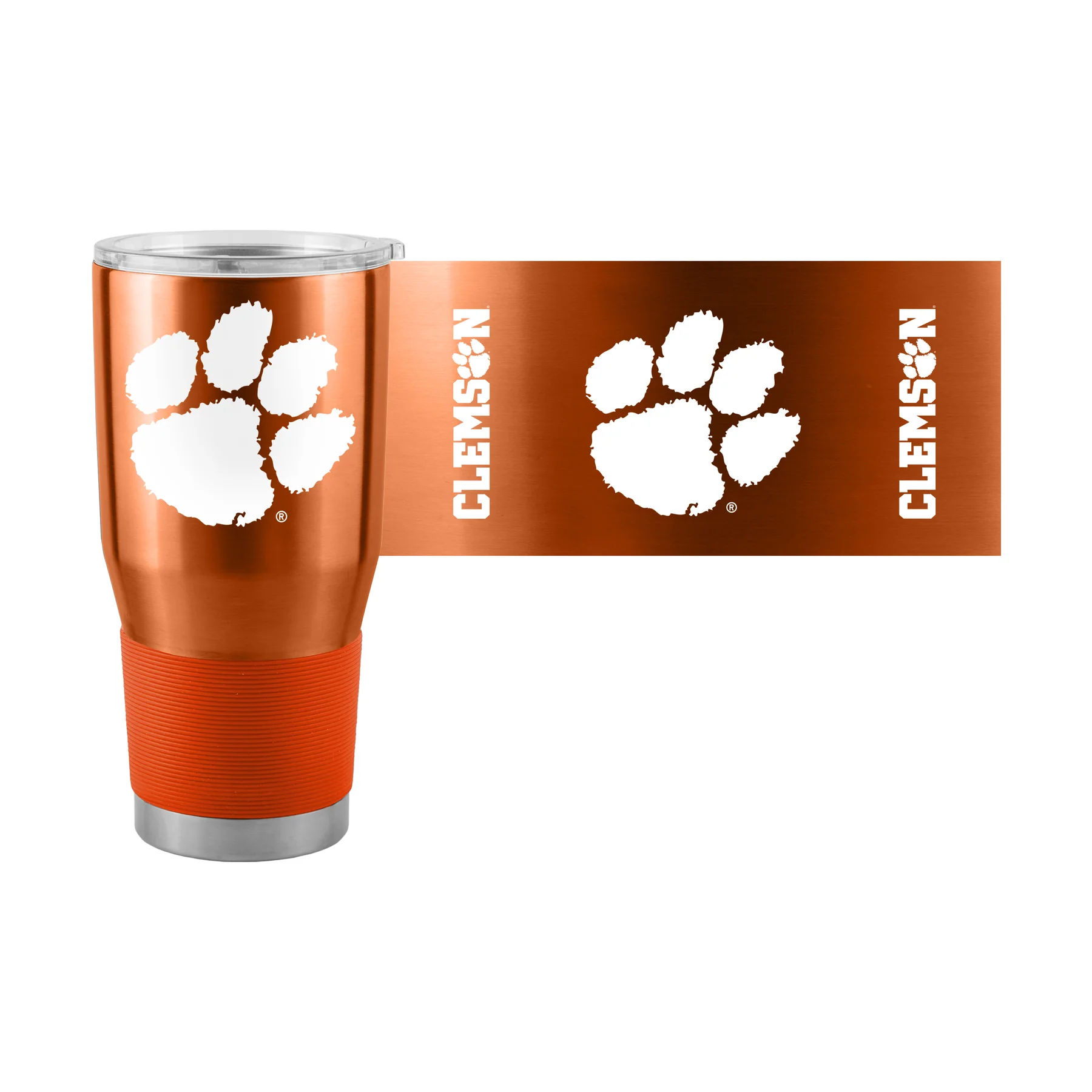Clemson Tigers Travel Tumbler 30oz Stainless Steel Clemson Tigers Travel Tumbler 30oz Stainless Steel