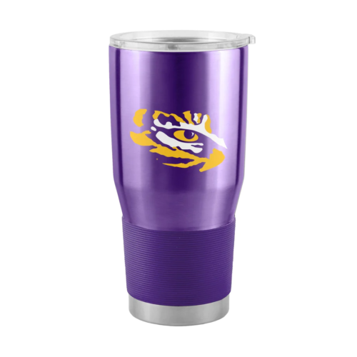 LSU Tigers Travel Tumbler 30oz Stainless Steel