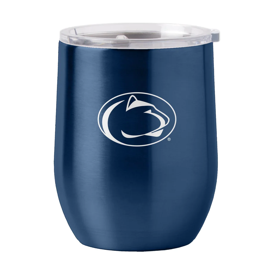 Penn State Nittany Lions Travel Tumbler 16oz Stainless Steel Curved Penn State Nittany Lions Travel Tumbler 16oz Stainless Steel Curved