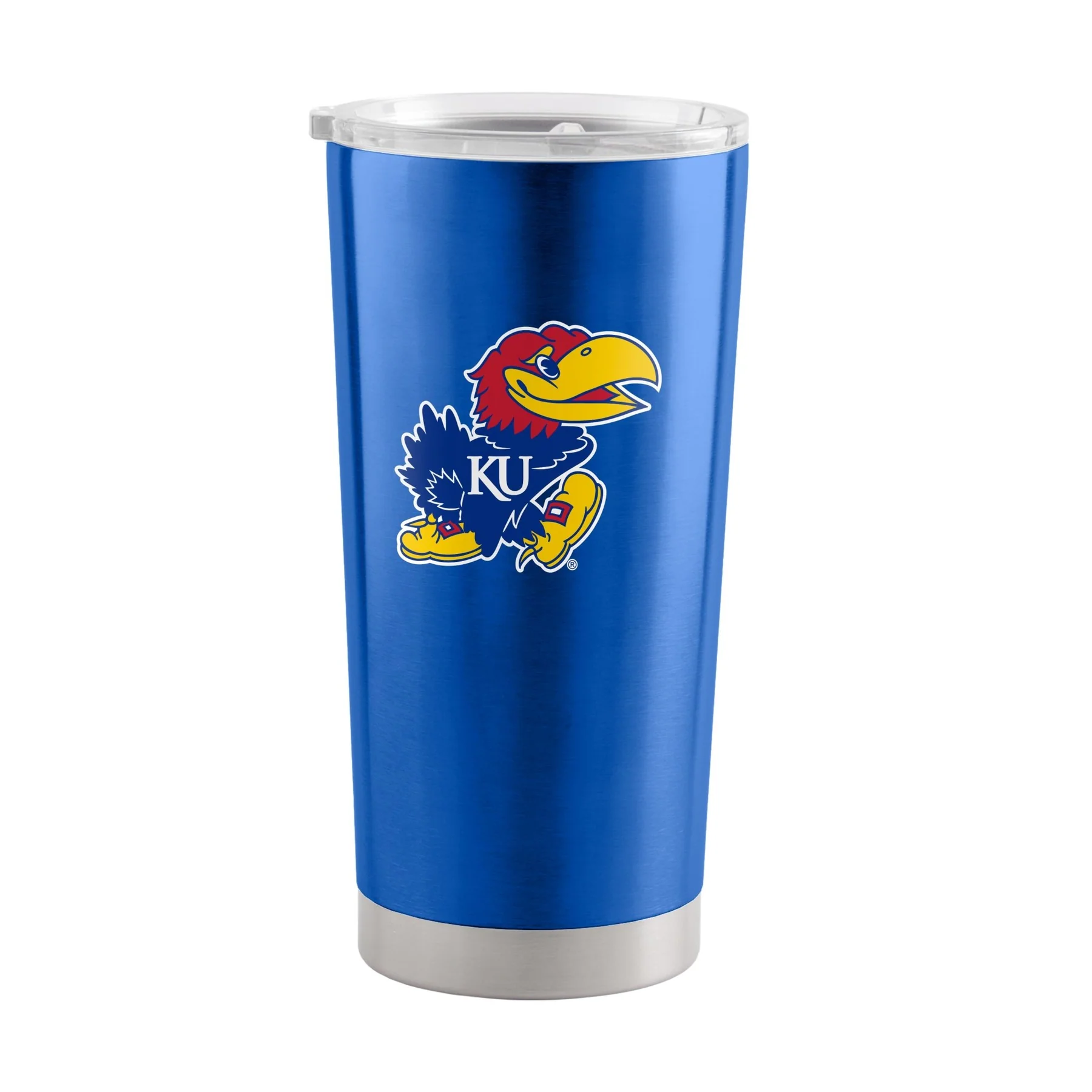 Kansas Jayhawks Travel Tumbler 20oz Stainless Steel Kansas Jayhawks Travel Tumbler 20oz Stainless Steel