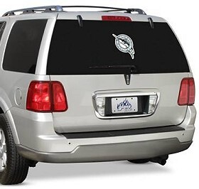 Florida Marlins Window Film Rear Alternate