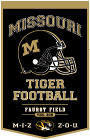 Missouri Tigers Banner 18×27 Wool PowerHouse