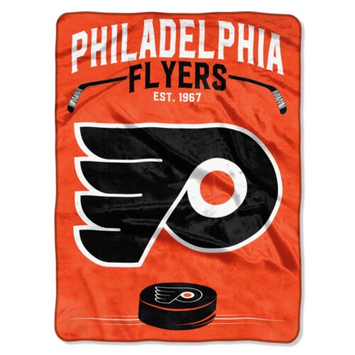 Philadelphia Flyers Blanket 60×80 Raschel Inspired Design