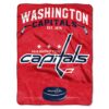 Washington Capitals Blanket 60×80 Raschel Inspired Design