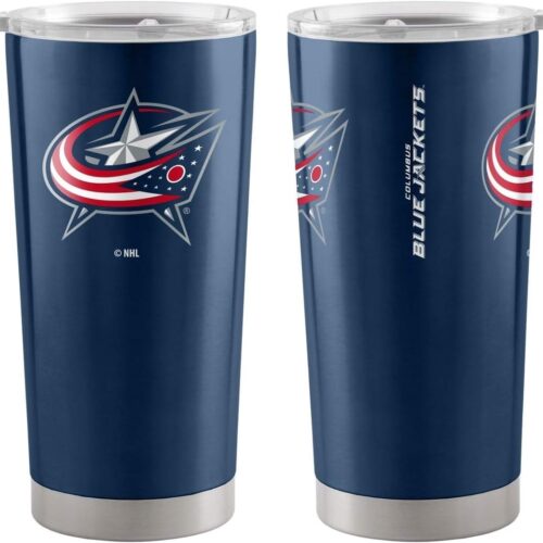 Columbus Blue Jackets Travel Tumbler 20oz Ultra Blue