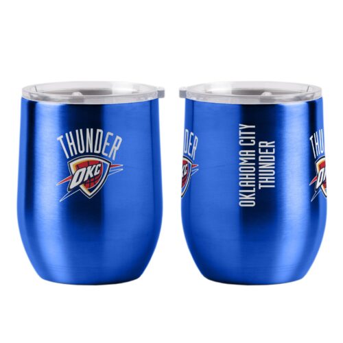 Oklahoma City Thunder Travel Tumbler 16oz Ultra Curved Beverage Special Order