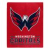 Washington Capitals Blanket 50×60 Raschel Interference Design