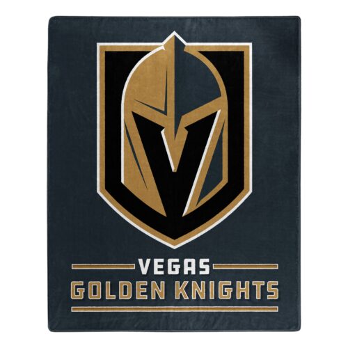 Vegas Golden Knights Blanket 50×60 Raschel Interference Design