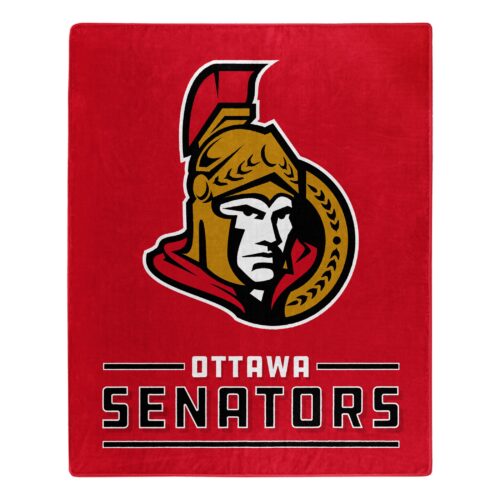 Ottawa Senators Blanket 50×60 Raschel Interference Design – Special Order