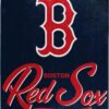 Boston Red Sox Blanket 50×60 Raschel Signature Design