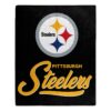 Pittsburgh Steelers Blanket 50×60 Raschel Signature Design