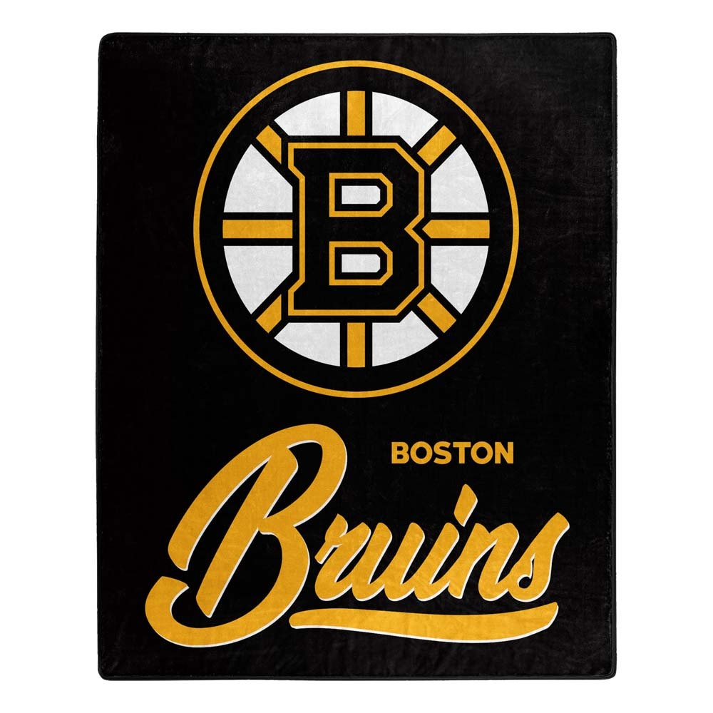 Boston Bruins Blanket 50×60 Raschel Signature Design Boston Bruins Blanket 50×60 Raschel Signature Design
