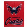 Washington Capitals Blanket 50×60 Raschel Signature Design