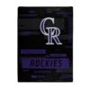 Colorado Rockies Blanket 60×80 Raschel Digitize Design