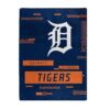 Detroit Tigers Blanket 60×80 Raschel Digitize Design