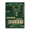 Milwaukee Bucks Blanket 60×80 Raschel Digitize Design