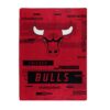 Chicago Bulls Blanket 60×80 Raschel Digitize Design