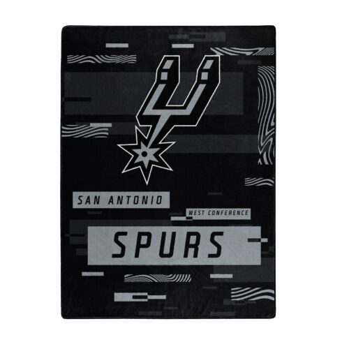 San Antonio Spurs Blanket 60×80 Raschel Digitize Design