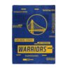 Golden State Warriors Blanket 60×80 Raschel Digitize Design