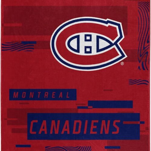 Montreal Canadiens Blanket 60×80 Raschel Digitize Design