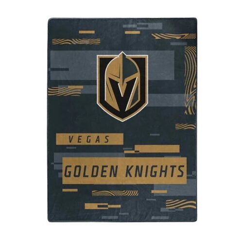 Vegas Golden Knights Blanket 60×80 Raschel Digitize Design