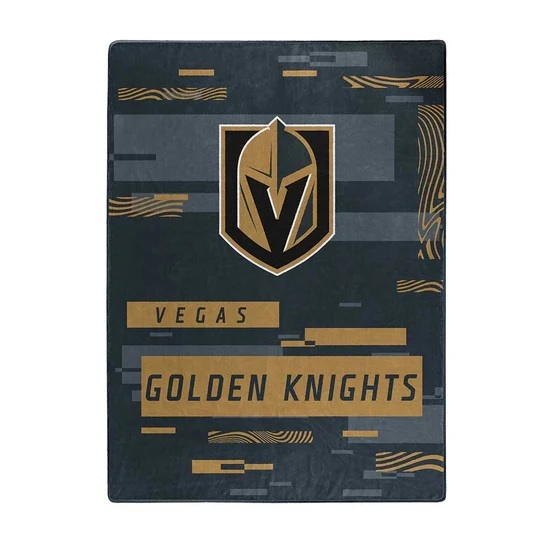 Vegas Golden Knights Blanket 60×80 Raschel Digitize Design Vegas Golden Knights Blanket 60×80 Raschel Digitize Design