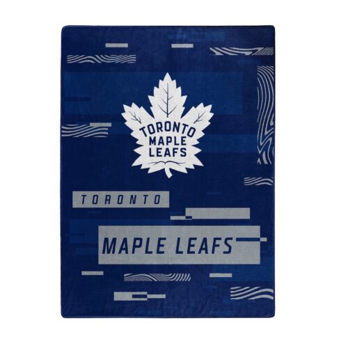 Toronto Maple Leafs Blanket 60×80 Raschel Digitize Design