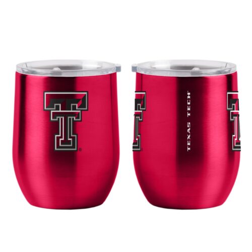 Texas Tech Red Raiders Travel Tumbler 16oz Ultra Curved Beverage