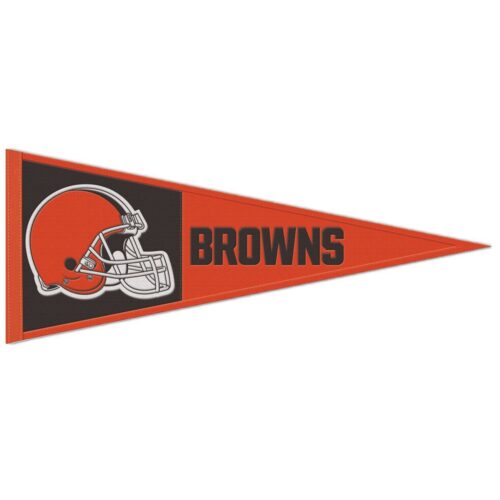 Cleveland Browns Pennant Wool 13×32