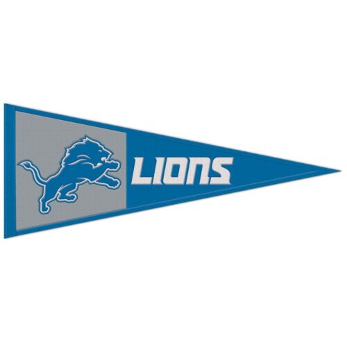 Detroit Lions Pennant Wool 13×32
