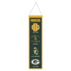 Green Bay Packers Banner Wool 8×32 Heritage Evolution Design