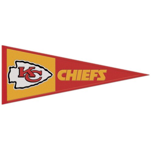 Kansas City Chiefs Pennant Wool 13×32
