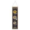 New Orleans Saints Banner Wool 8×32 Heritage Evolution Design