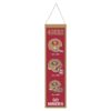 San Francisco 49ers Banner Wool 8×32 Heritage Evolution Design