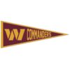 Washington Commanders Pennant Wool 13×32