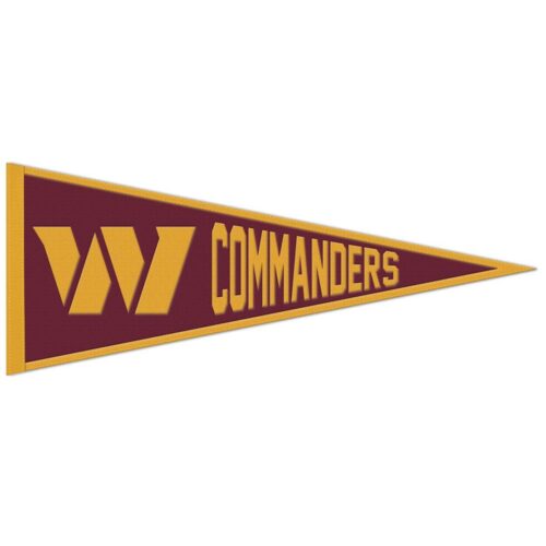 Washington Commanders Pennant Wool 13×32