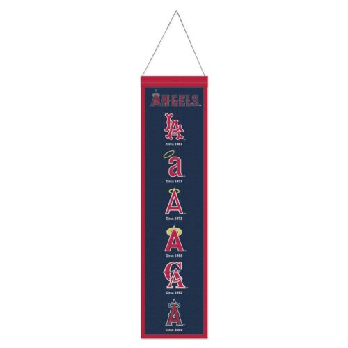 Los Angeles Angels Banner Wool 8×32 Heritage Evolution Design