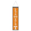Tennessee Volunteers Banner Wool 8×32 Heritage Slogan Design – Special Order