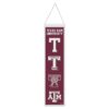 Texas A&M Aggies Banner Wool 8×32 Heritage Evolution Design