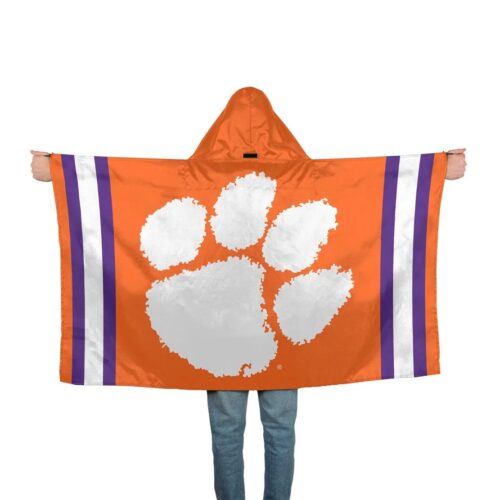 Clemson Tigers Hoodie Flag