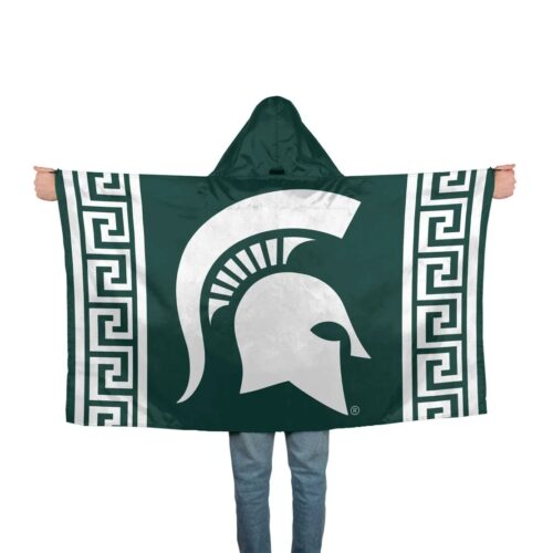 Michigan State Spartans Hoodie Flag