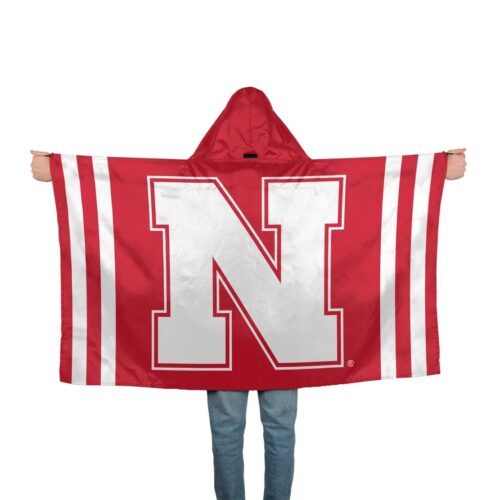 Nebraska Cornhuskers Hoodie Flag