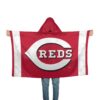 Cincinnati Reds Hoodie Flag