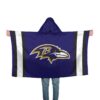 Baltimore Ravens Hoodie Flag
