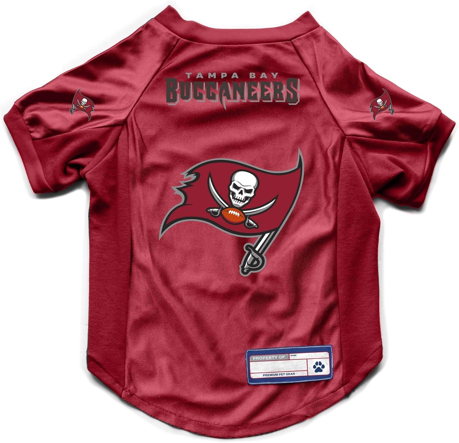 Tampa Bay Buccaneers Pet Jersey Stretch Size XS Tampa Bay Buccaneers Pet Jersey Stretch Size XS