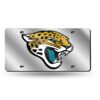 Jacksonville Jaguars License Plate Laser Cut Silver – Special Order