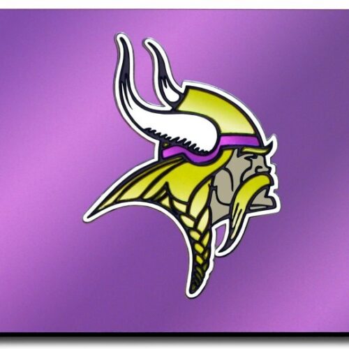 Minnesota Vikings Laser Cut Purple License Plate – Special Order