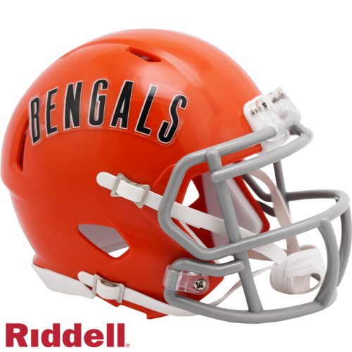 Cincinnati Bengals Helmet Riddell Replica Mini Speed Style 1968-1979 T/B