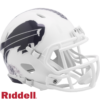 Buffalo Bills Helmet Riddell Replica Mini Speed Style Salute To Service 2024