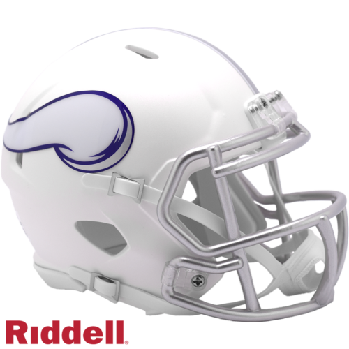Minnesota Vikings Helmet Riddell Replica Mini Speed Style On-Field Alternate 2024